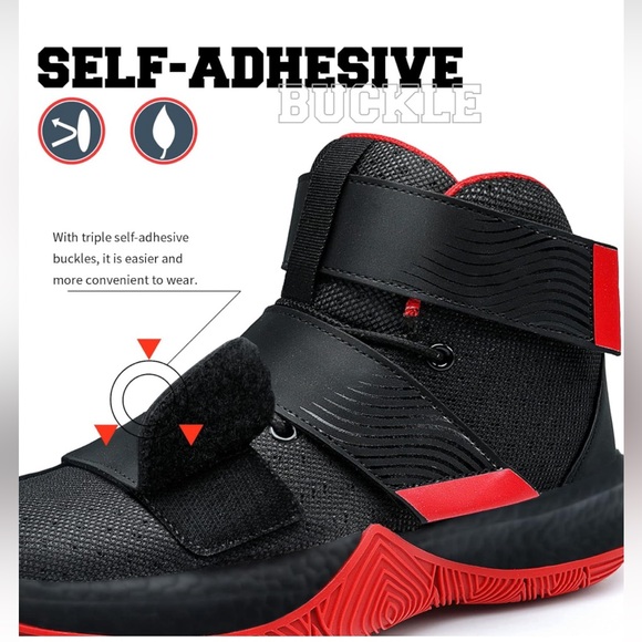 Boy's👦🏻Running🏃♂️,Basketball🏀Or Tennis🎾Non-Slip Sneakers👟Sz 9 Big Kid👦🏻 - Picture 13 of 16